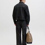 JACK & JONES JJITED jjlloyd akm in blue denim raw - Image 2