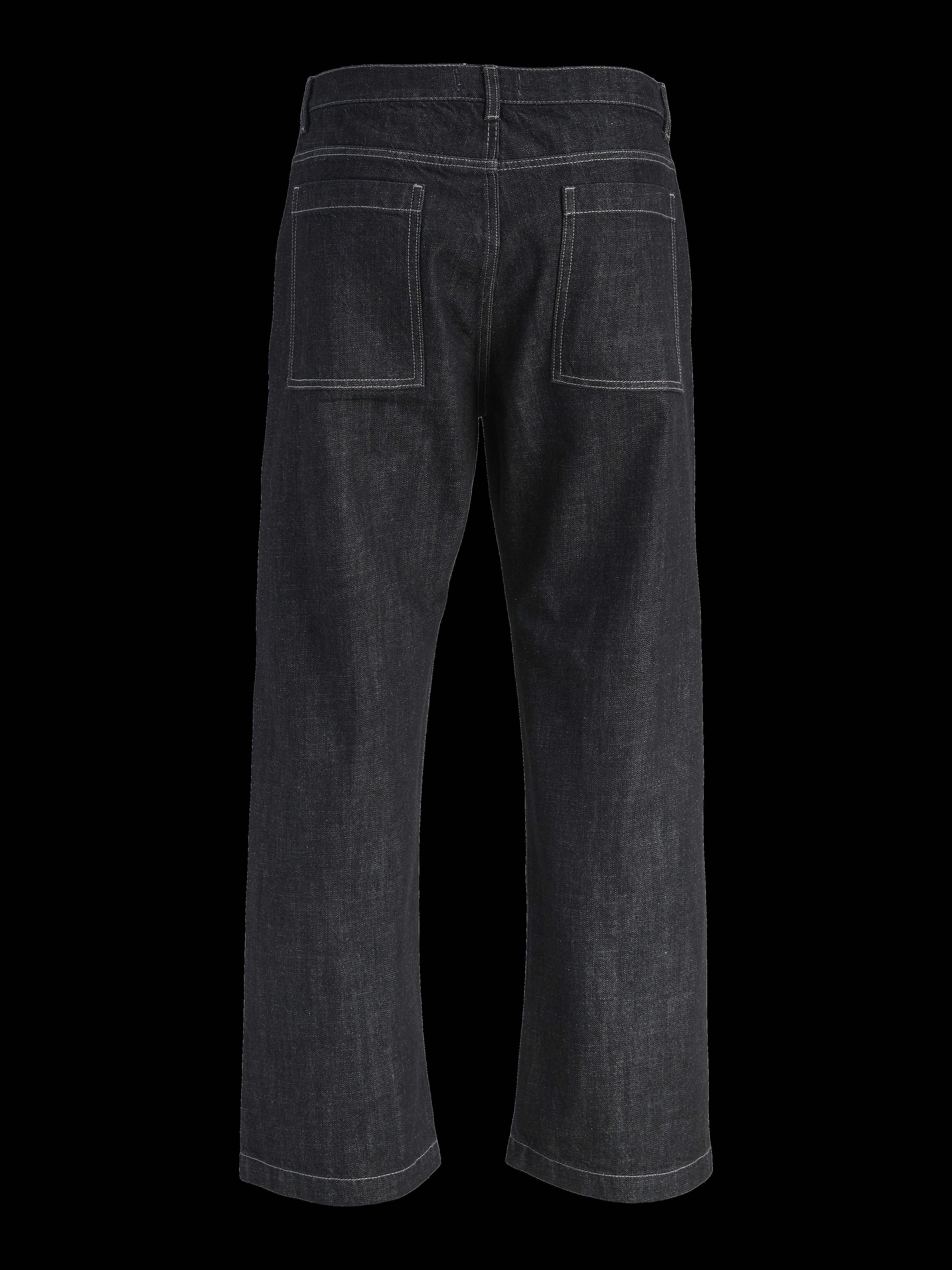JACK & JONES JJITED jjlloyd akm in blue denim raw - Image 4