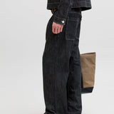 JACK & JONES JJITED jjlloyd akm in blue denim raw - Image 7