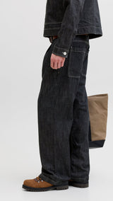 JACK & JONES JJITED jjlloyd akm in blue denim raw - Image 7