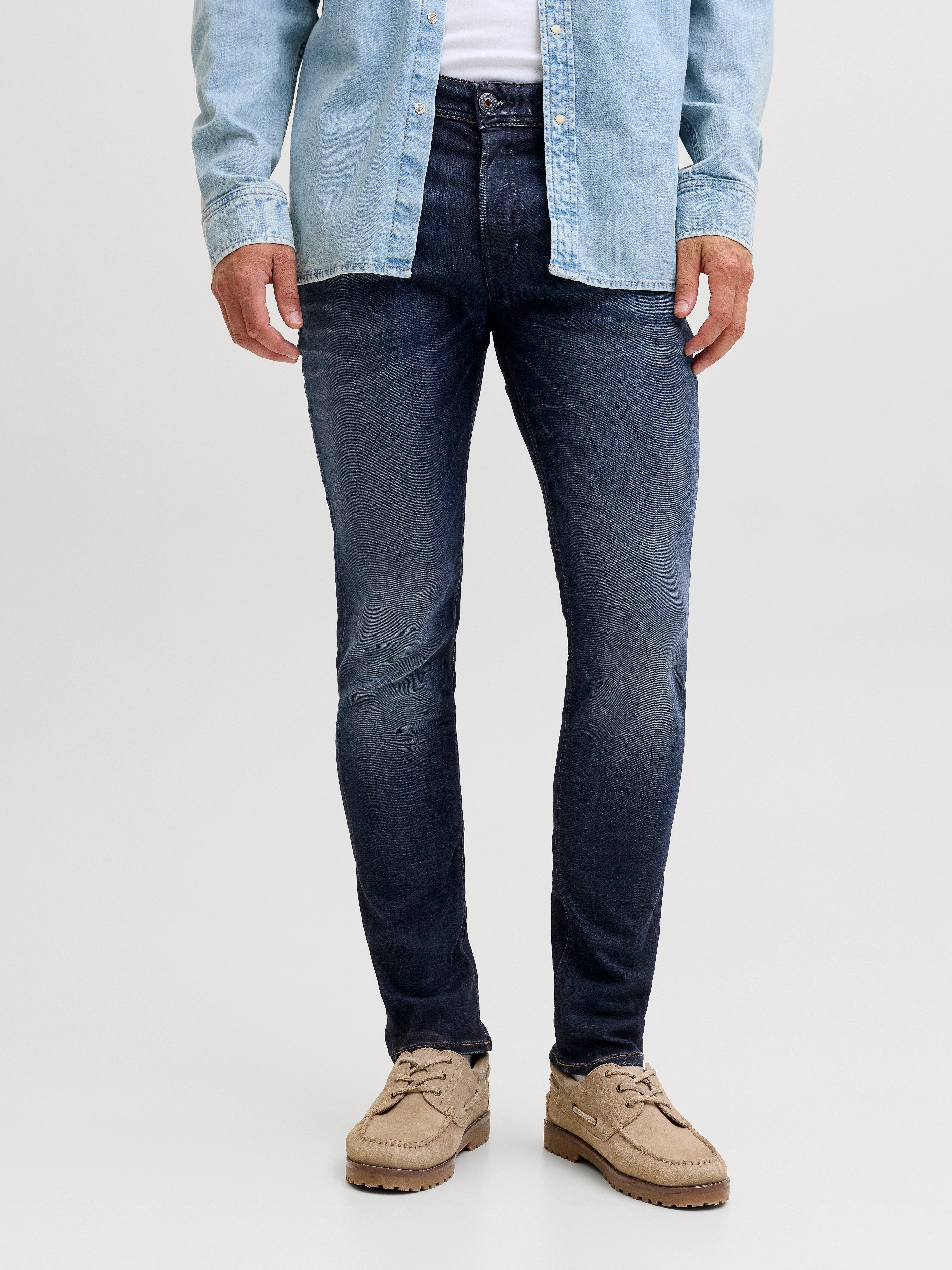 JACK & JONES JJITIM jjoriginal jos in blue denim - Image 1