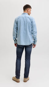 JACK & JONES JJITIM jjoriginal jos in blue denim - Image 2