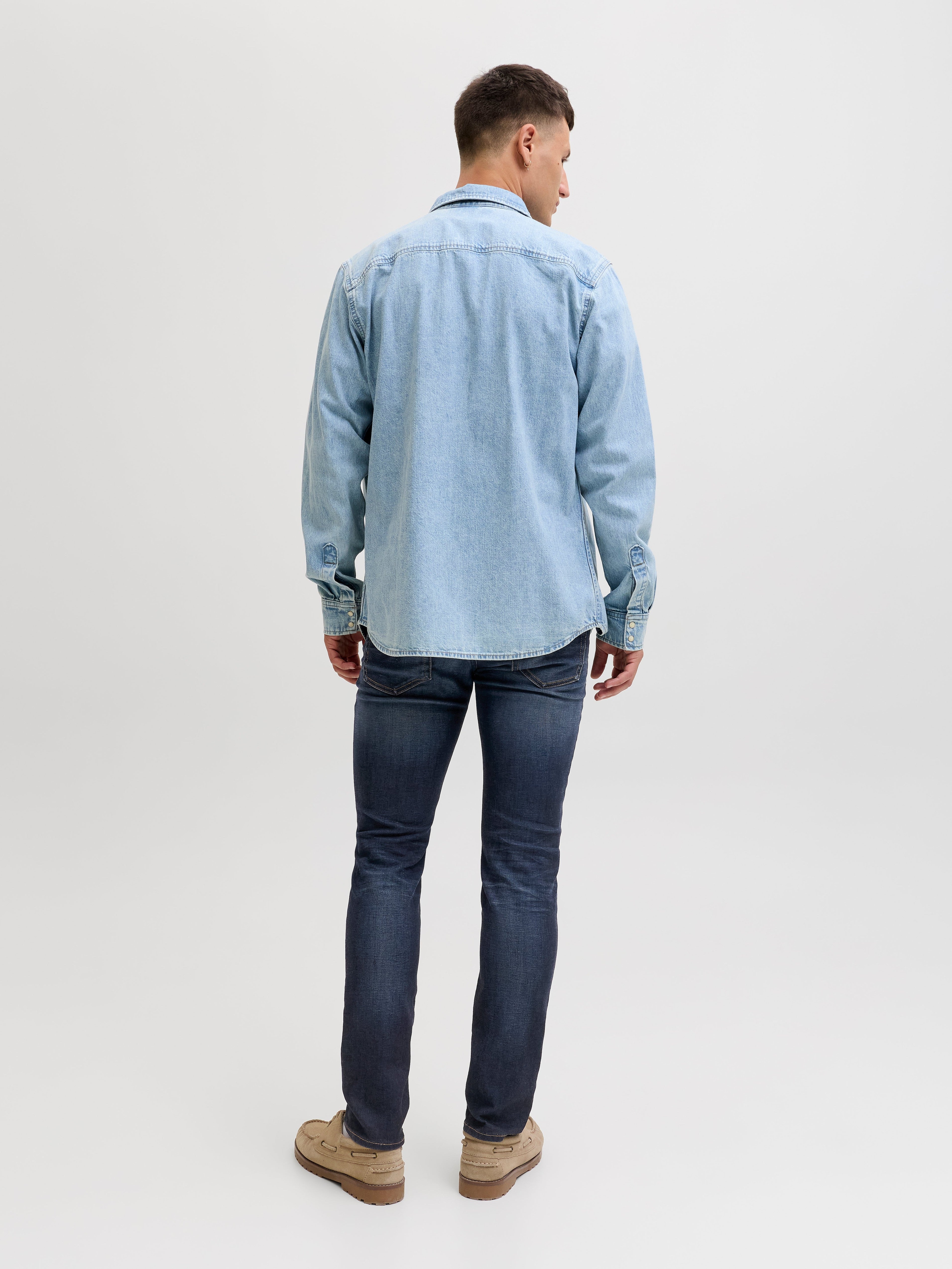JACK & JONES JJITIM jjoriginal jos in blue denim - Image 2