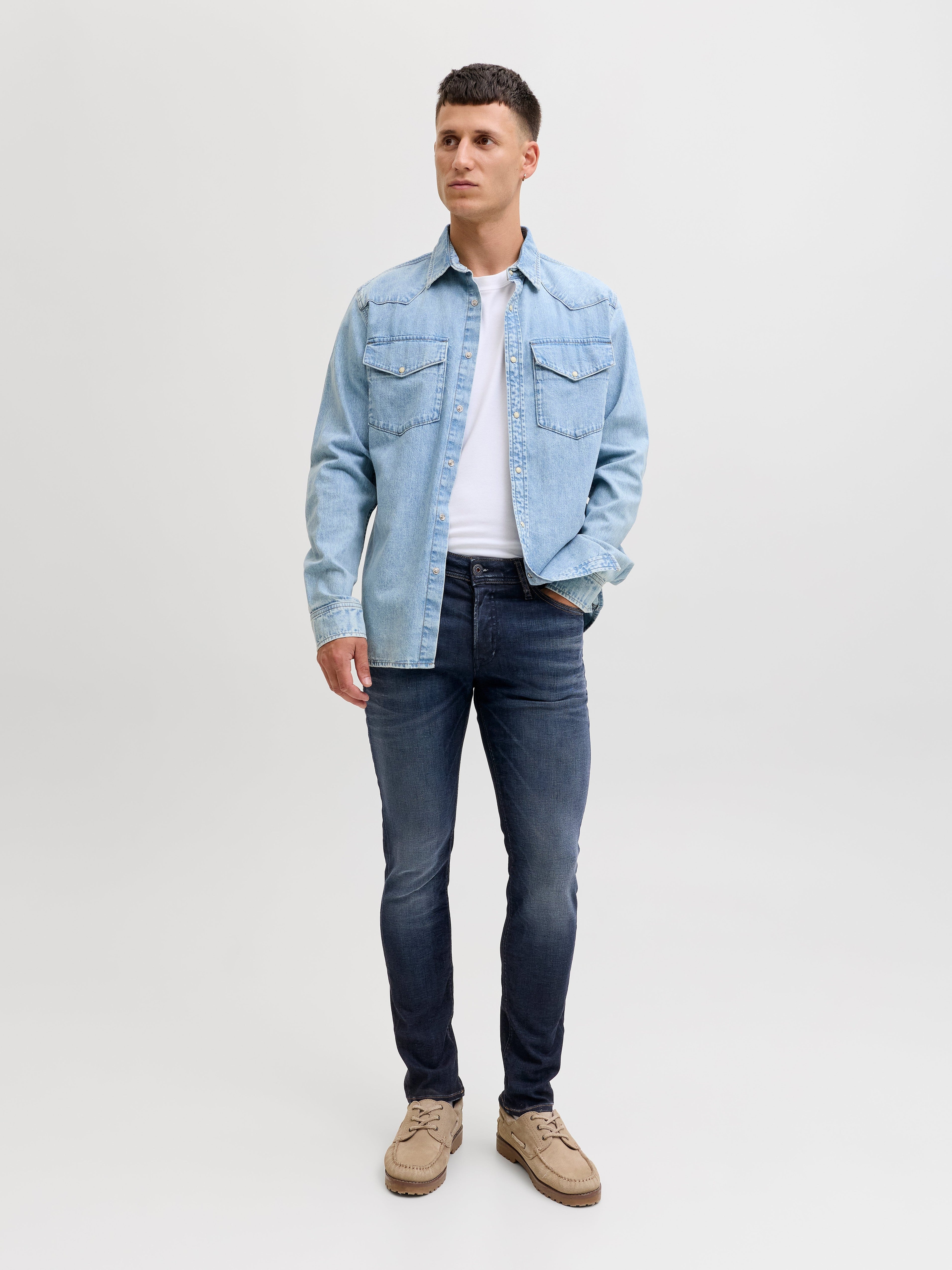 JACK & JONES JJITIM jjoriginal jos in blue denim - Image 5