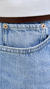 JACK & JONES JJITONY jjoriginal shorts in blue denim/sbd 920 - Image 7