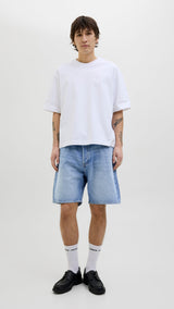 JACK & JONES JJITONY jjoriginal shorts in blue denim/sbd 920 - Image 5