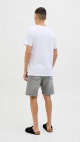 JACK & JONES JJITONY jjoriginal shorts in grey denim - Image 2