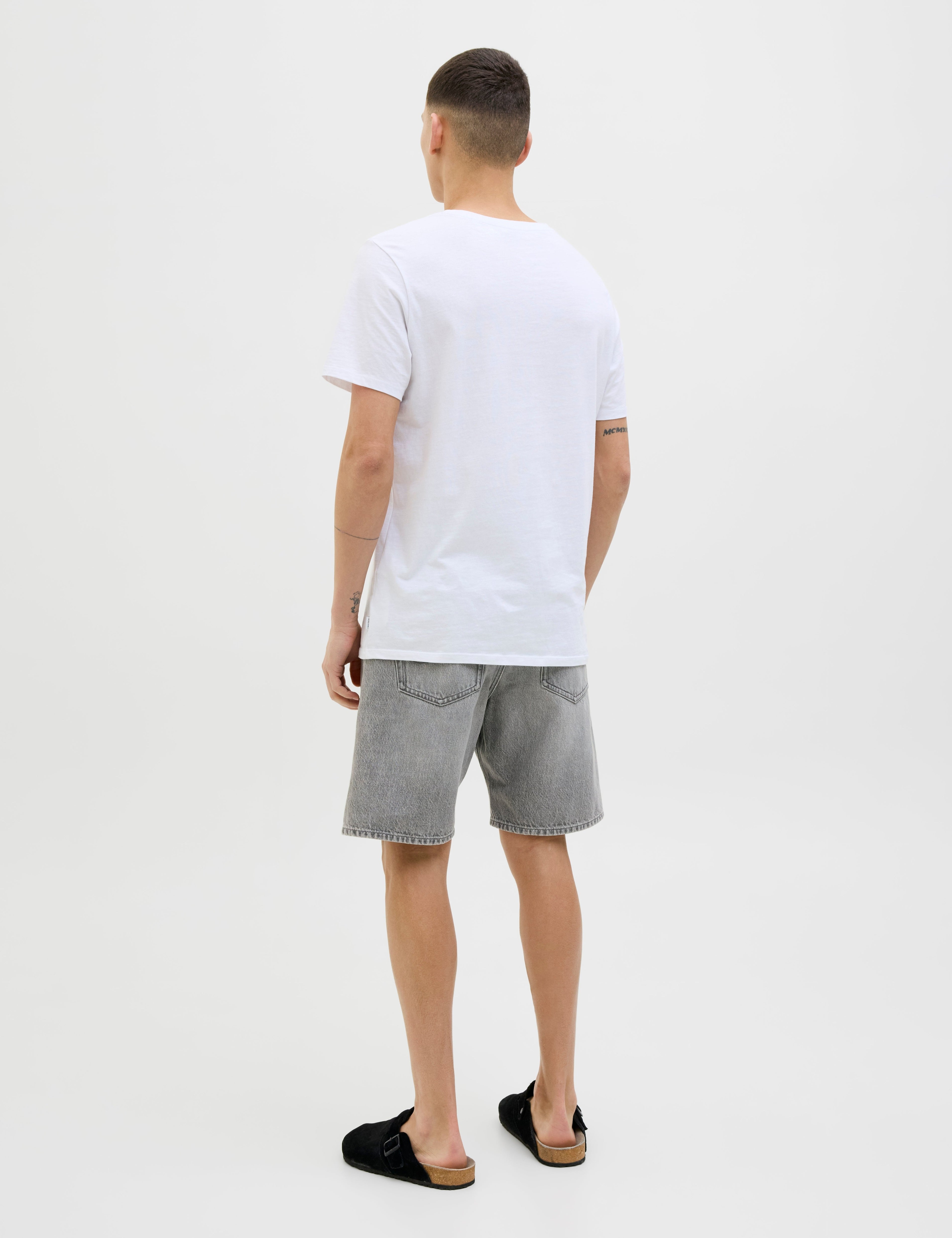 JACK & JONES JJITONY jjoriginal shorts in grey denim - Image 2