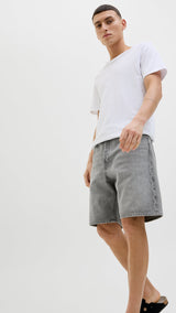 JACK & JONES JJITONY jjoriginal shorts in grey denim - Image 8