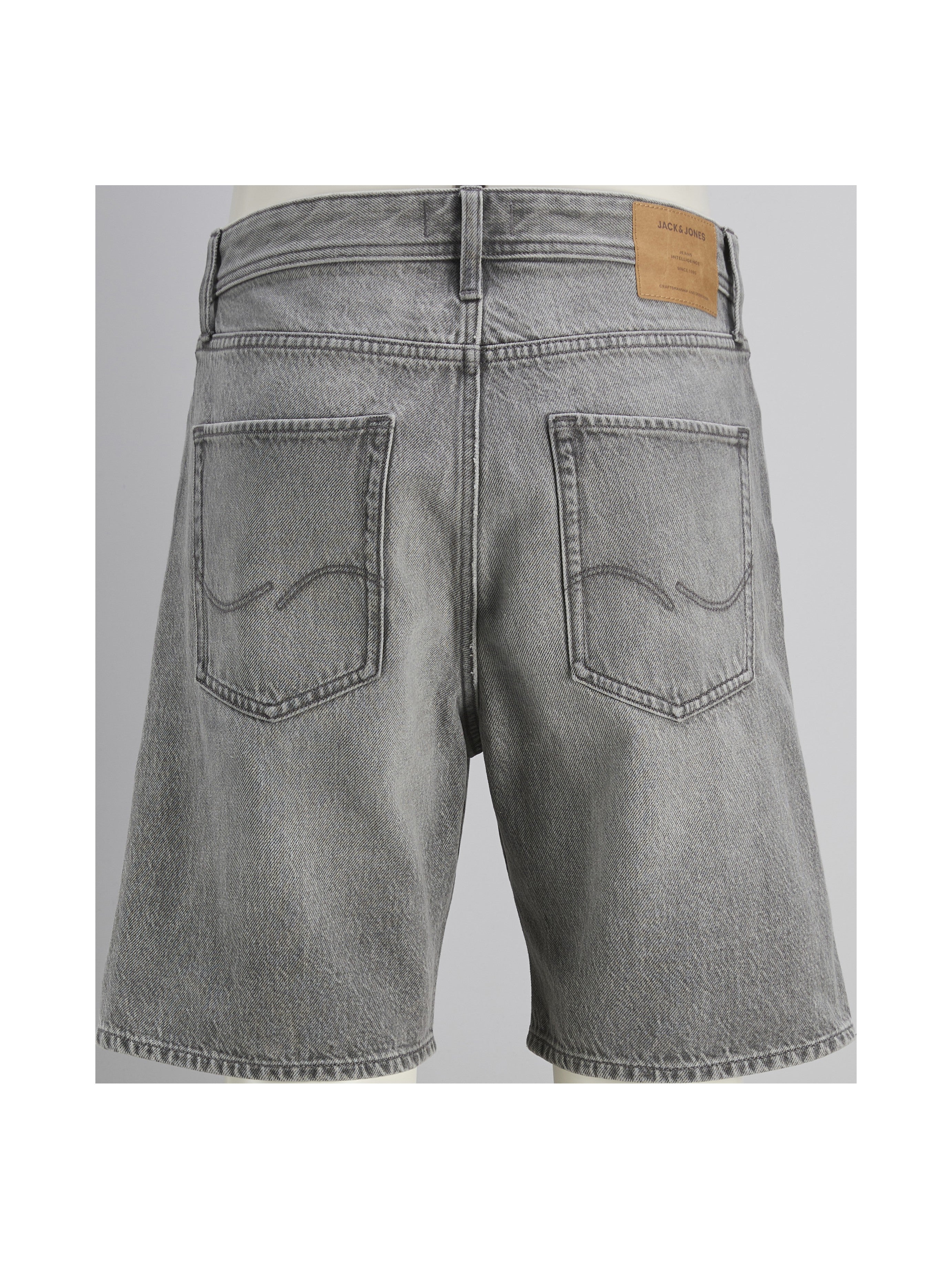 JACK & JONES JJITONY jjoriginal shorts in grey denim - Image 4