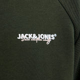JACK & JONES JJTHATCHER sweat zip hood - duffel bag