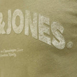 JACK & JONES JORALMERIA bold branding tee in cedar - Image 6