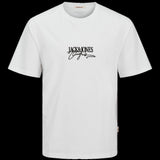 JACK & JONES JORALMERIA branding tee crew neck in bright white - Image 3