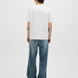 JACK & JONES JORALMERIA branding tee crew neck in bright white - Image 2