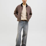 JACK & JONES JORALMERIA knit tee in sea salt - Image 5
