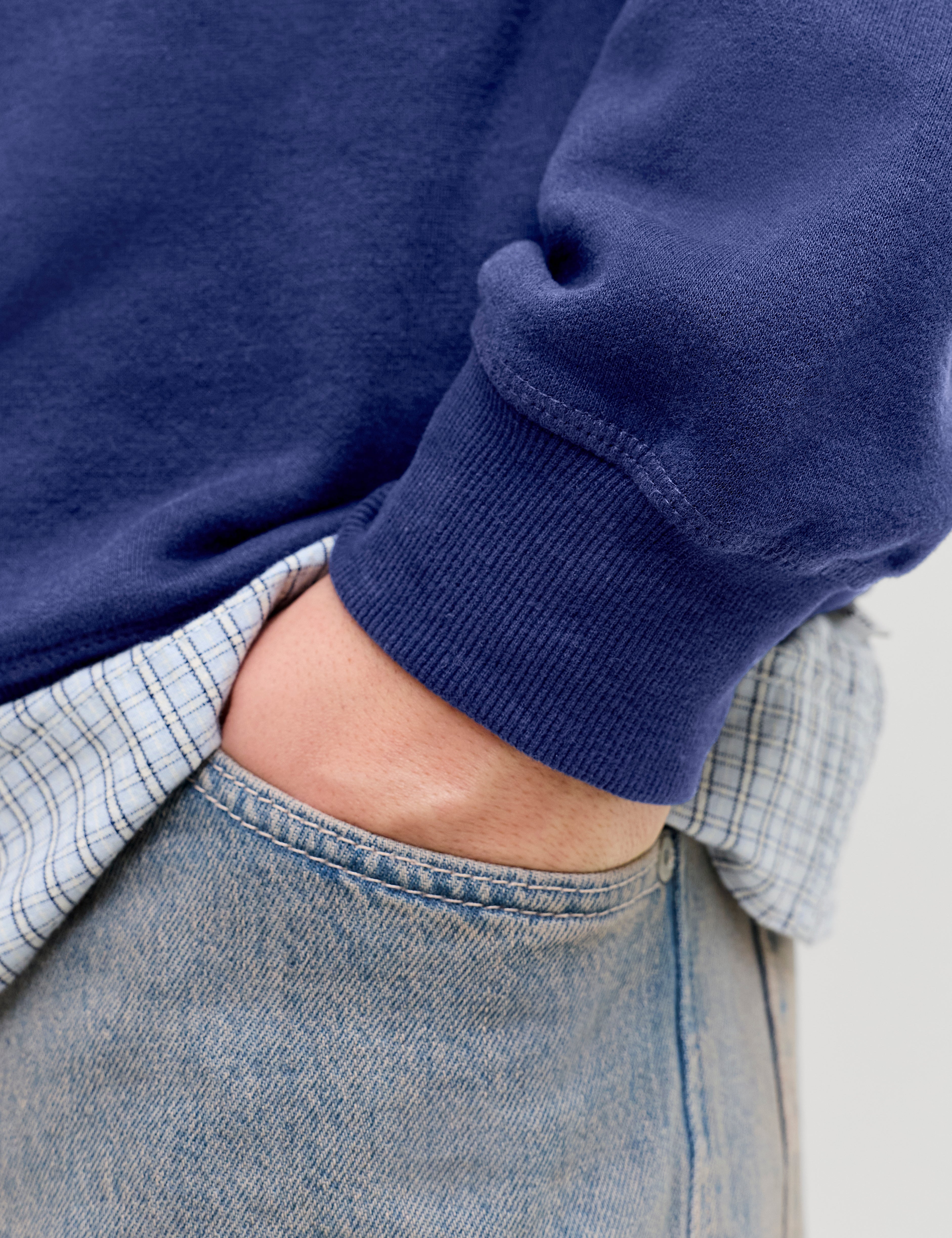 JACK & JONES JORBLEECKER branding sweat crew - ocean cavern org