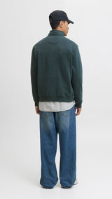 JACK & JONES JORBLEECKER branding sweat high neck - forest river jj