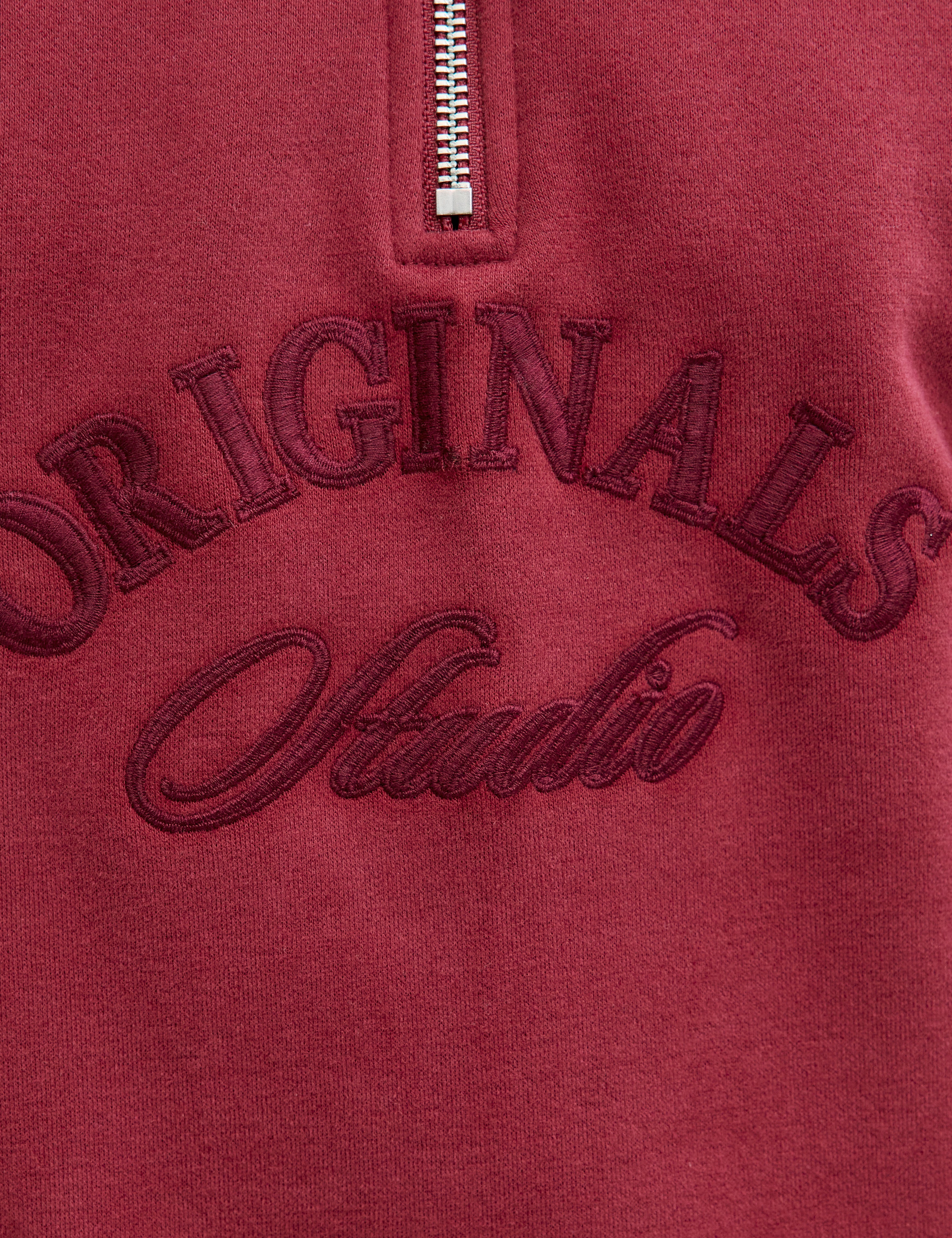 JACK & JONES JORBLEECKER branding sweat high neck - tibetan red org