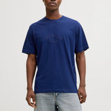 JACK & JONES JORBLEECKER branding tee - ocean cavern org