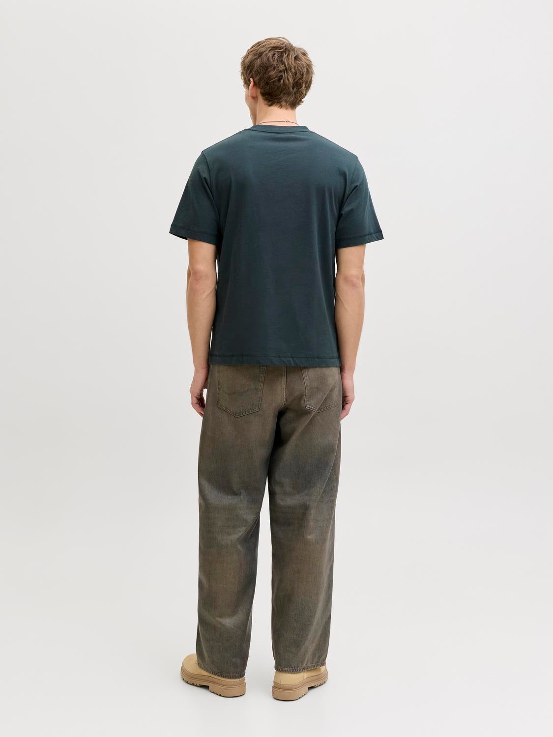 JACK & JONES JORBLEECKER branding tee - forest river org