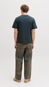 JACK & JONES JORBLEECKER branding tee - forest river org