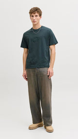 JACK & JONES JORBLEECKER branding tee - forest river org