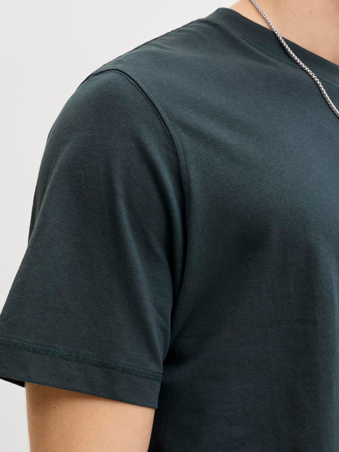 JACK & JONES JORBLEECKER branding tee - forest river org