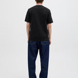 JACK & JONES JORCANGGU front branding tee in black - Image 2
