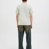 JACK & JONES JORCANGGU front branding tee in celadon tint - Image 2