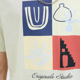 JACK & JONES JORCANGGU front branding tee in celadon tint - Image 6