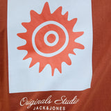 JACK & JONES JORCANGGU front branding tee in arabian spice - Image 5