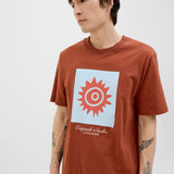 JACK & JONES JORCANGGU front branding tee in arabian spice - Image 7