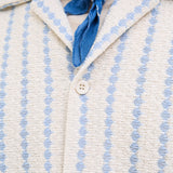 JACK & JONES JORGRAMERCY jersey resort shirt in skyway - Image 6