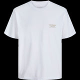 JACK & JONES JORHYDRA photo tee crew neck in bright white - Image 3