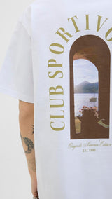 JACK & JONES JORHYDRA photo tee crew neck in bright white - Image 6