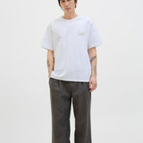 JACK & JONES JORHYDRA photo tee crew neck in bright white - Image 5