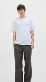 JACK & JONES JORHYDRA photo tee crew neck in bright white - Image 5