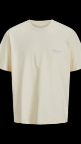 JACK & JONES JORHYDRA photo tee crew neck in black - Image 3