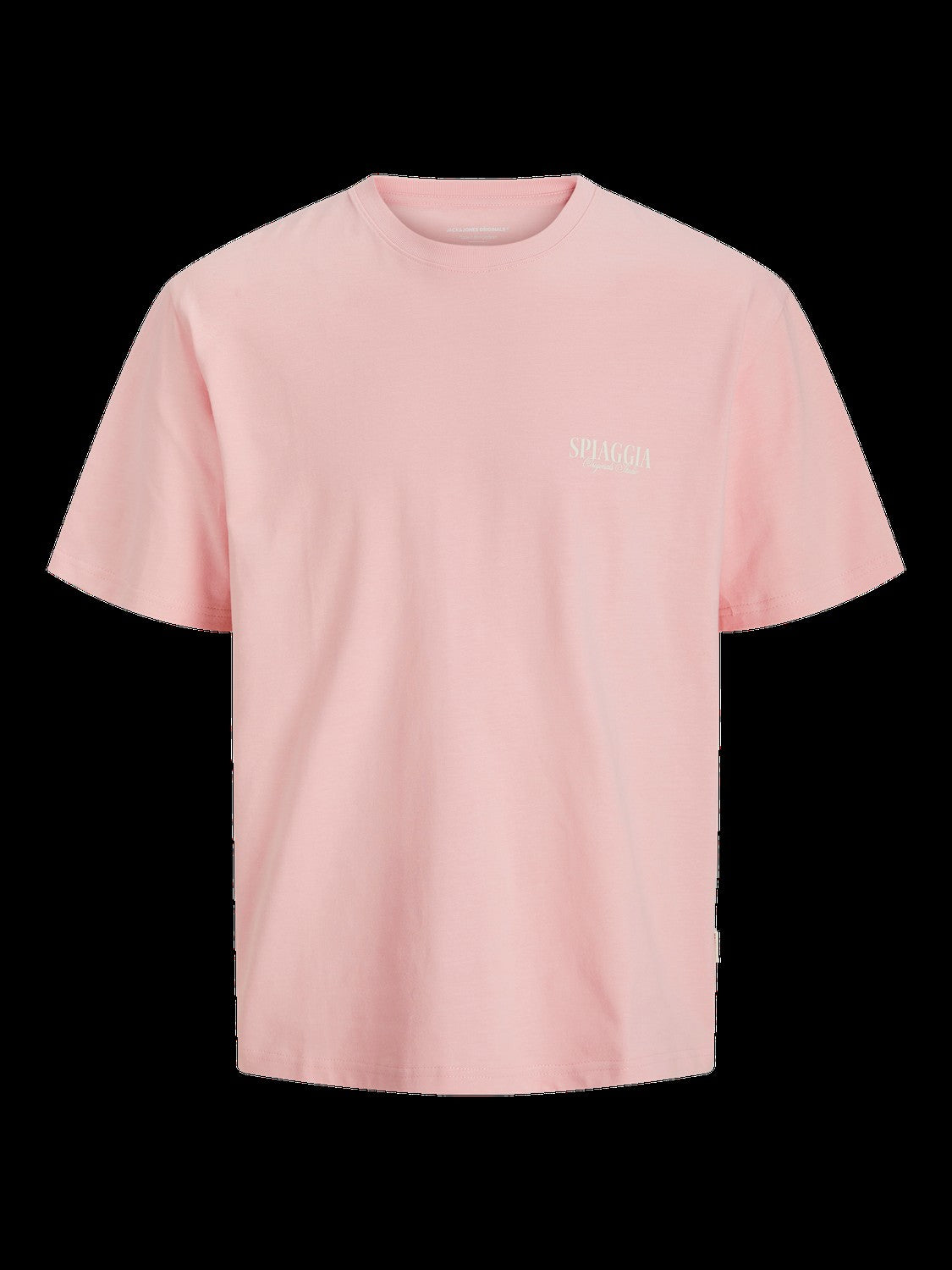 JACK & JONES JORHYDRA photo tee crew neck in tickled pink - Image 3