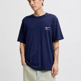 JACK & JONES JORINWOOD photo tee crew neck - ocean cavern