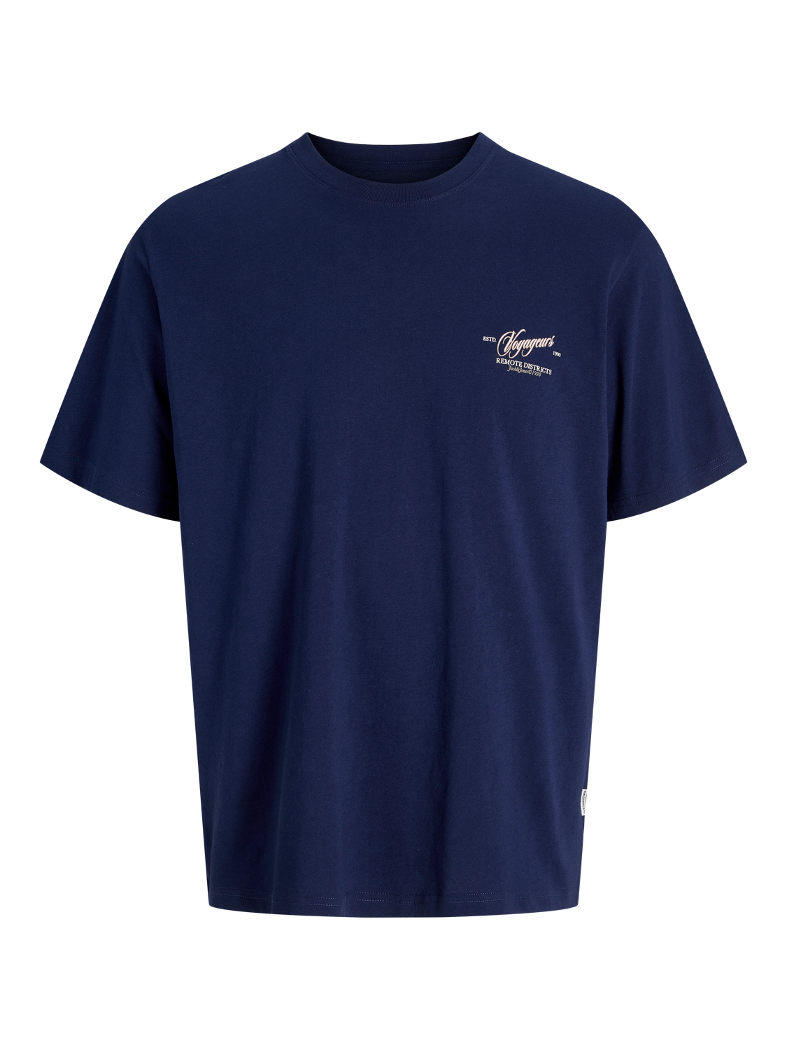 JACK & JONES JORINWOOD photo tee crew neck - ocean cavern