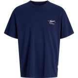 JACK & JONES JORINWOOD photo tee crew neck - ocean cavern