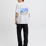 JACK & JONES JORINWOOD photo tee crew neck - bright white