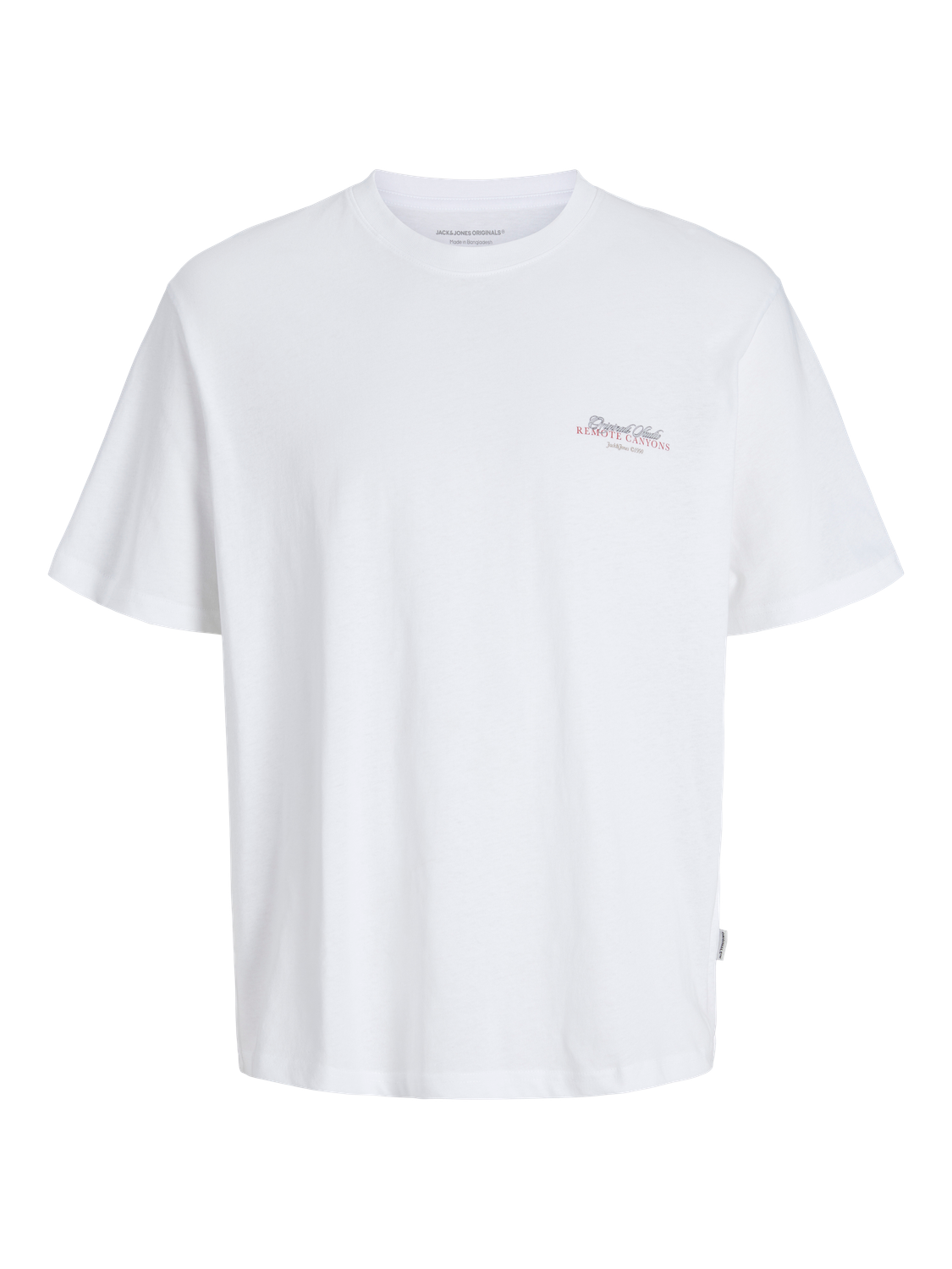 JACK & JONES JORINWOOD photo tee crew neck - black