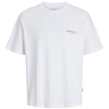JACK & JONES JORINWOOD photo tee crew neck - black