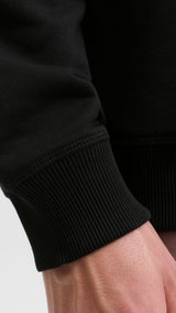 JACK & JONES JORNORREBRO emb sweat crew - black