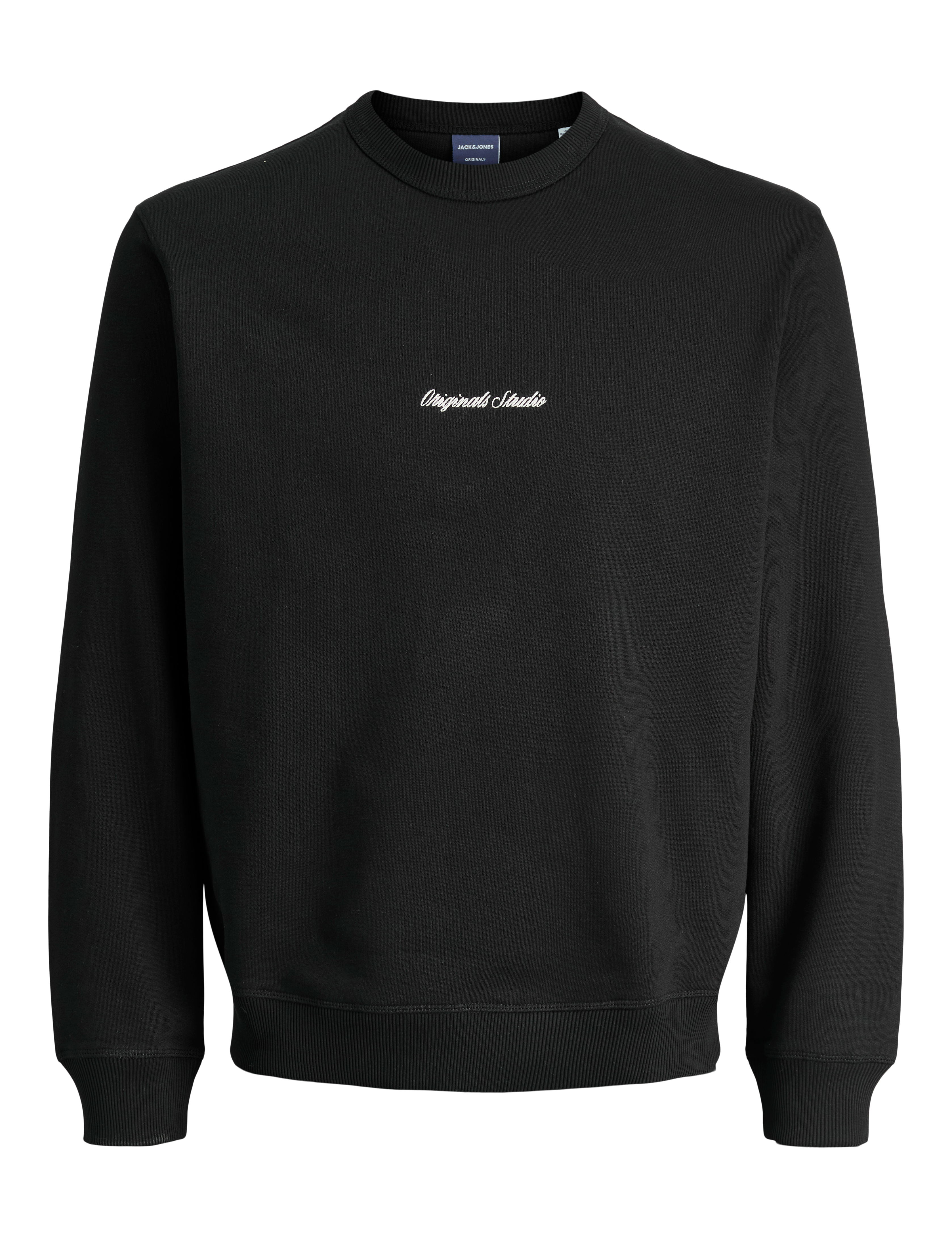 JACK & JONES JORNORREBRO emb sweat crew - deep mahogany