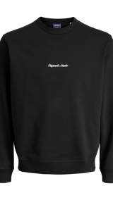 JACK & JONES JORNORREBRO emb sweat crew - ocean cavern