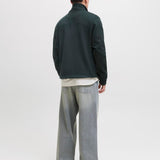 JACK & JONES JORNORREBRO emb sweat high neck - forest river