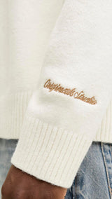 JACK & JONES JORNORREBRO knit half zip - sea salt
